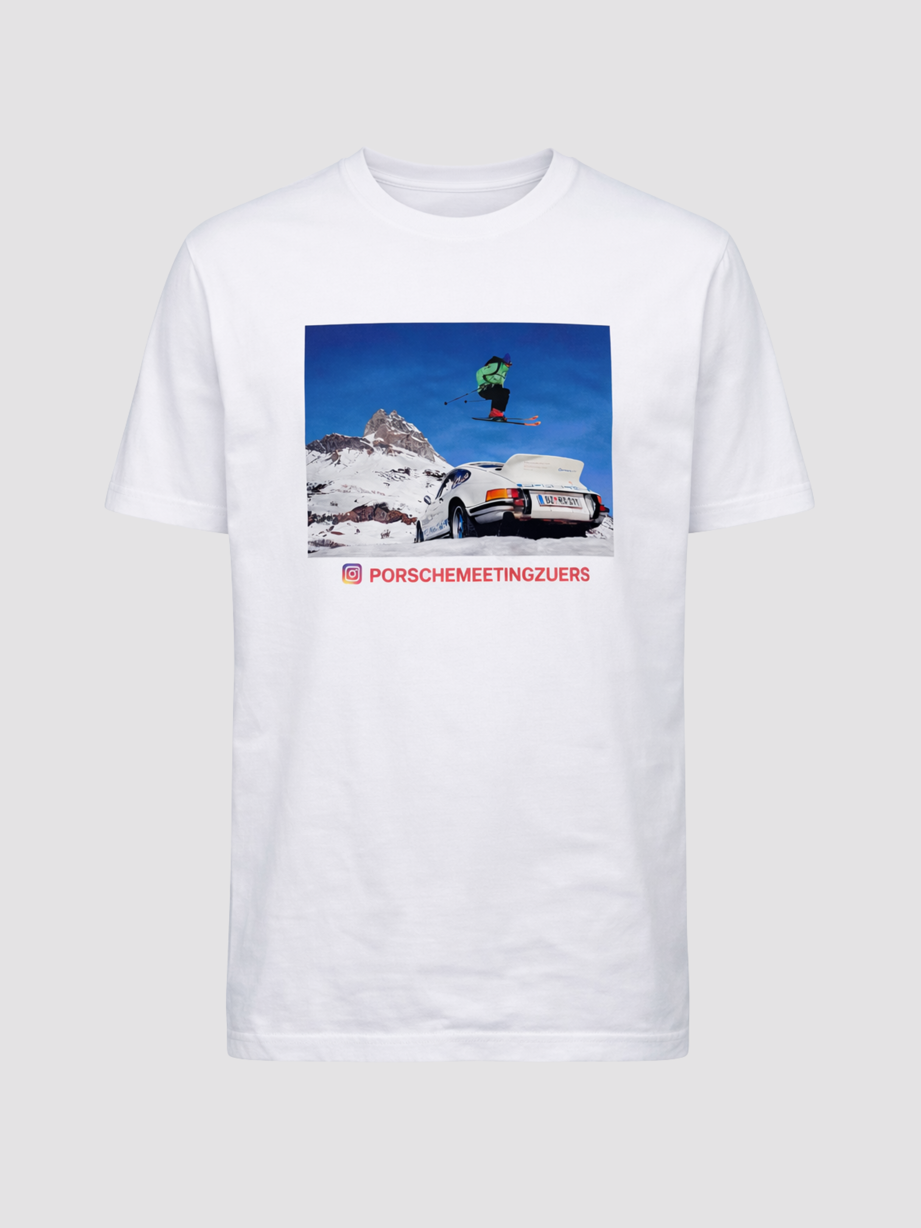 T-Shirt mit Print: Der Sprung 2024