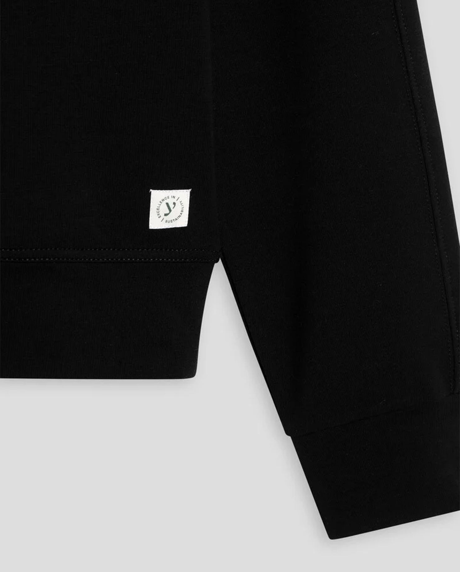 Sweatshirt Series Felpa Stretch Black