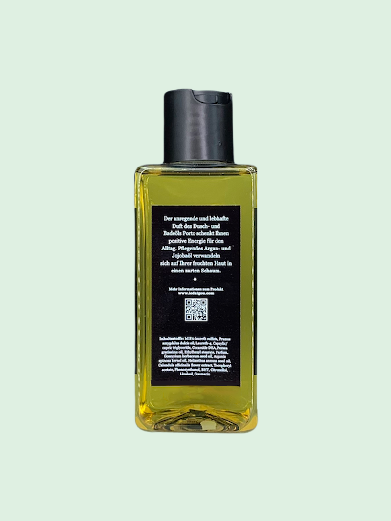 Shower oil postage