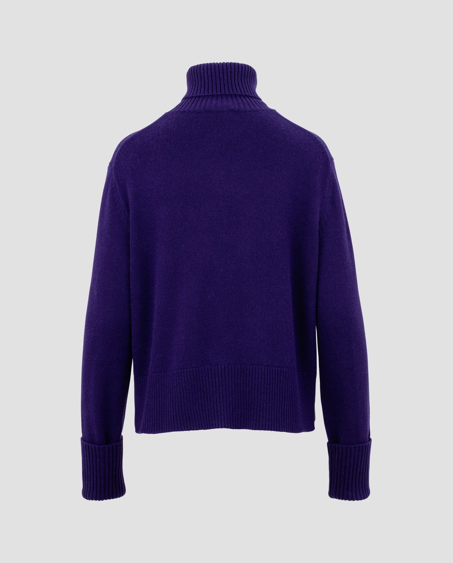 Loose turtleneck sweater